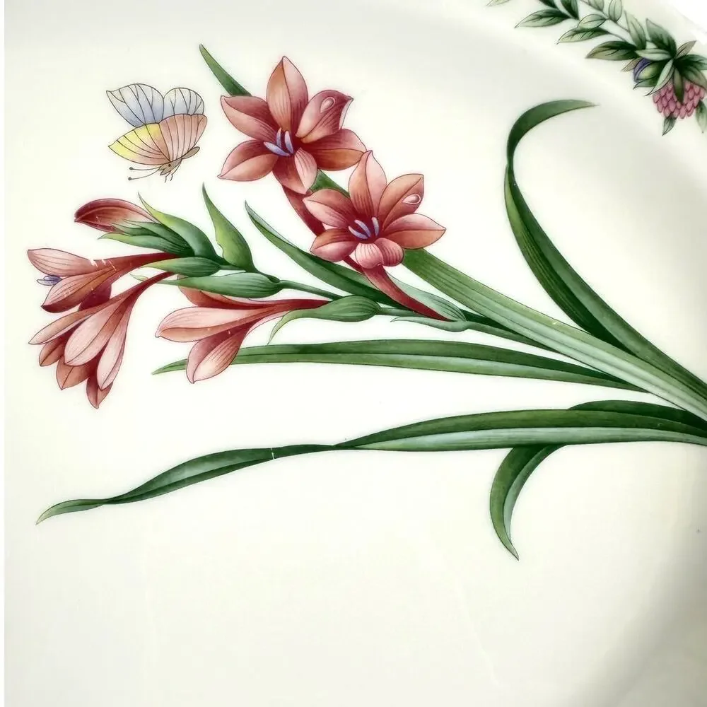 Noritake Conservatory Gala Cuisine 7915 Japan Large Oval Serving Platter-Nice! - Picture 2 of 9